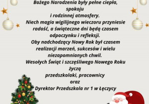 życzenia bożonarodzeniowe